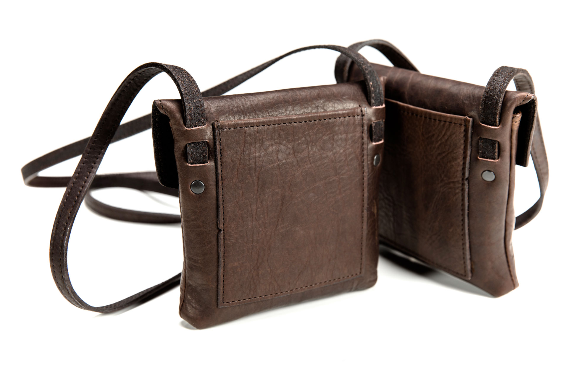 Small Leather Purse (Hmk) - Made In Usa - Buffalo Billfold Company Small Leather Purse (Hmk) - Made In Usa - Buffalo Billfold Company