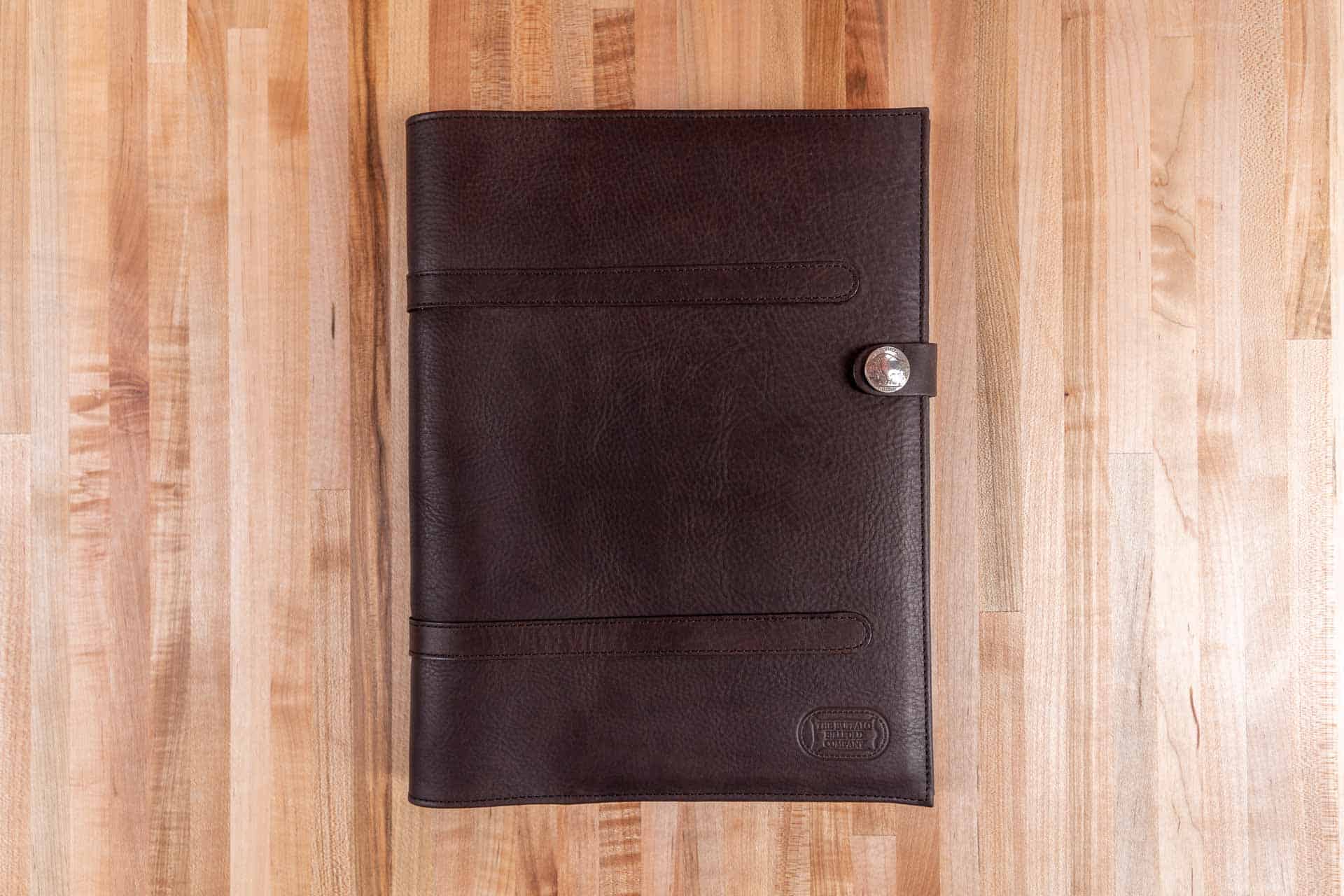 Brown Leather Legal Pad Portfolio - Front - Made In Usa Leather Legal Pad Portfolio - Front - Made In Usa