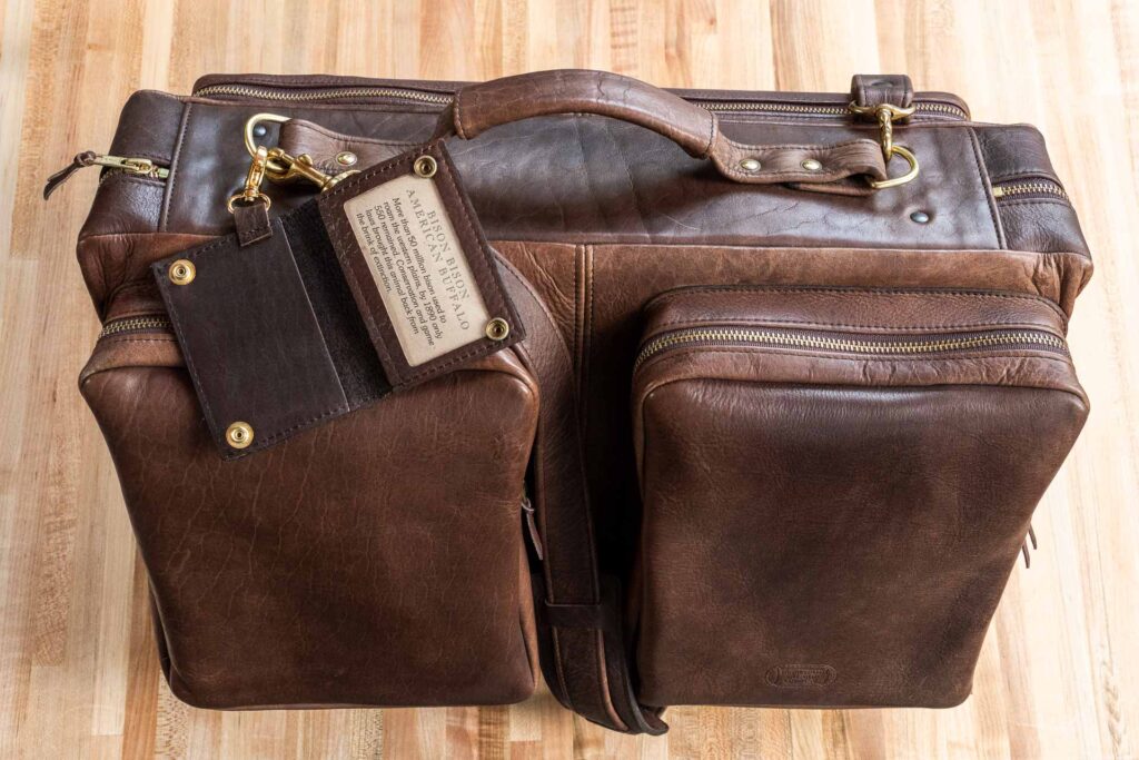 Leather Flight Bag - Made in USA Leather Flight Bag - Made in USA