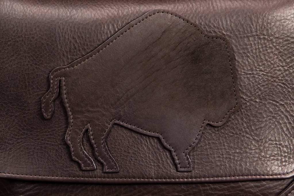 Trim Style Purse - Buffalo Applique - Made In America Trim Style Purse - Buffalo Applique - Made In America