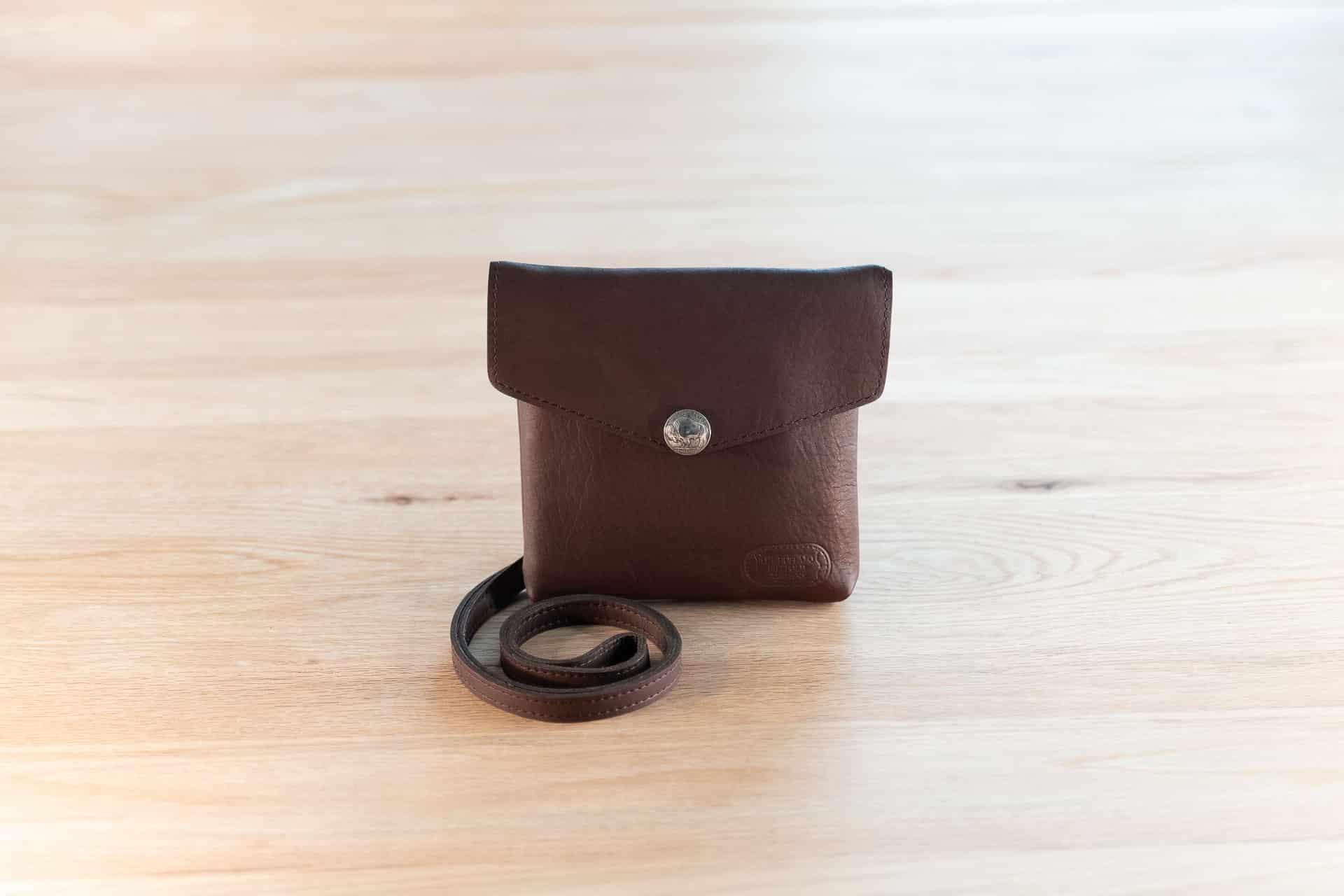 Small Brown Leather Purse Small Brown Leather Purse