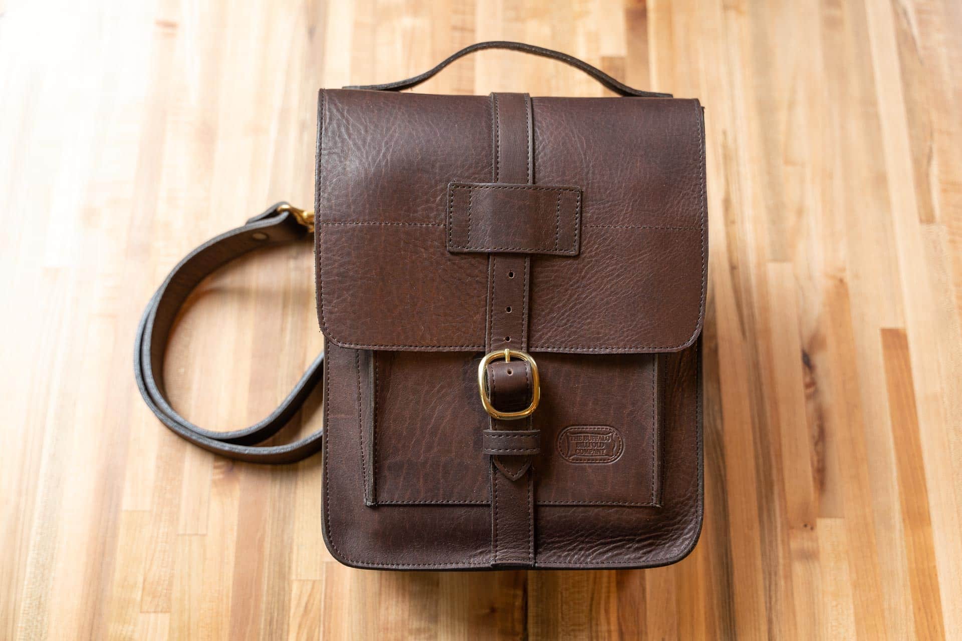 Brown Leather Expedition Bag Brown Leather Expedition Bag