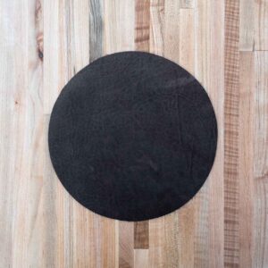 Leather Lamp Base Protective Pad - Made in USA