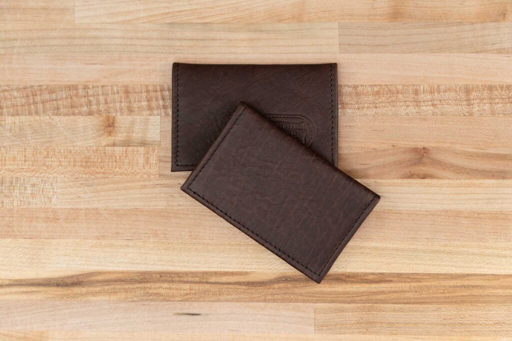 Back Side Of The Promotional Leather Card Case Back Side Of The Promotional Leather Card Case